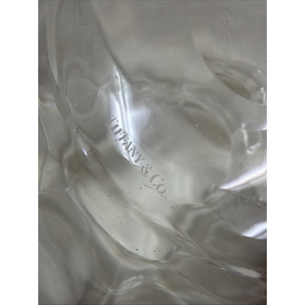 Tiffany & Co Crystal Devon Ruffled Rim Pitcher - Picture 6 of 8